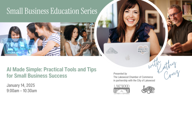 Small Business Education Series – January 14, 2025