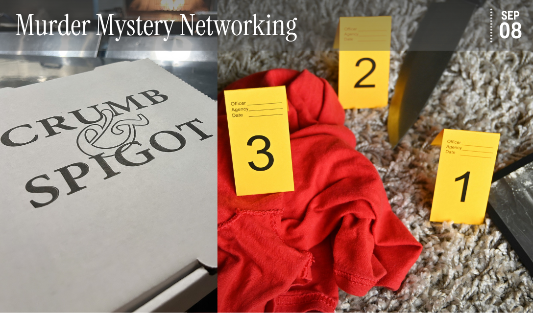 Murder Mystery Networking @ Crumb & Spigot