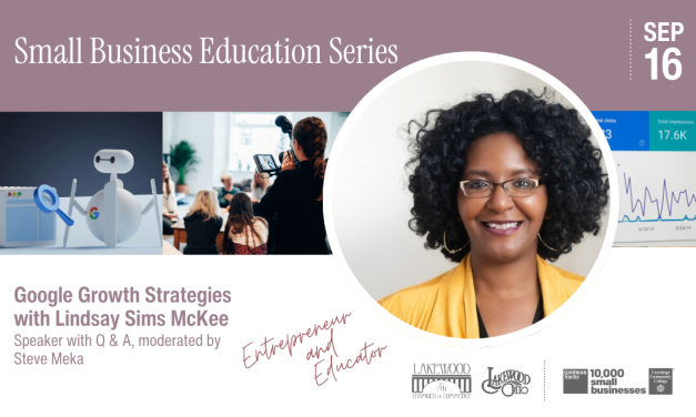 Small Business Education Series: Google Growth Strategies with Lindsay Sims McKee