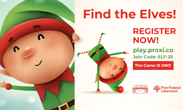 Lakewood Chamber Holiday Elf Hunt