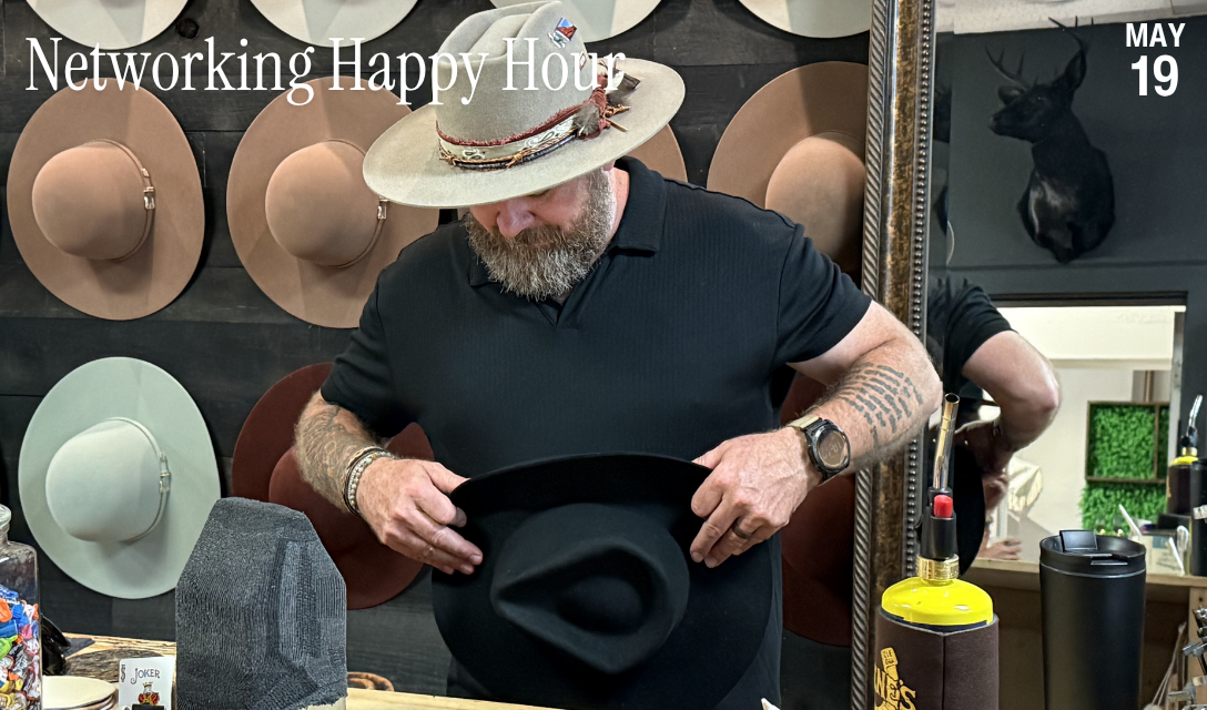 Networking Happy Hour at Leona’s Custom Hats & Red Squirrel Gifts